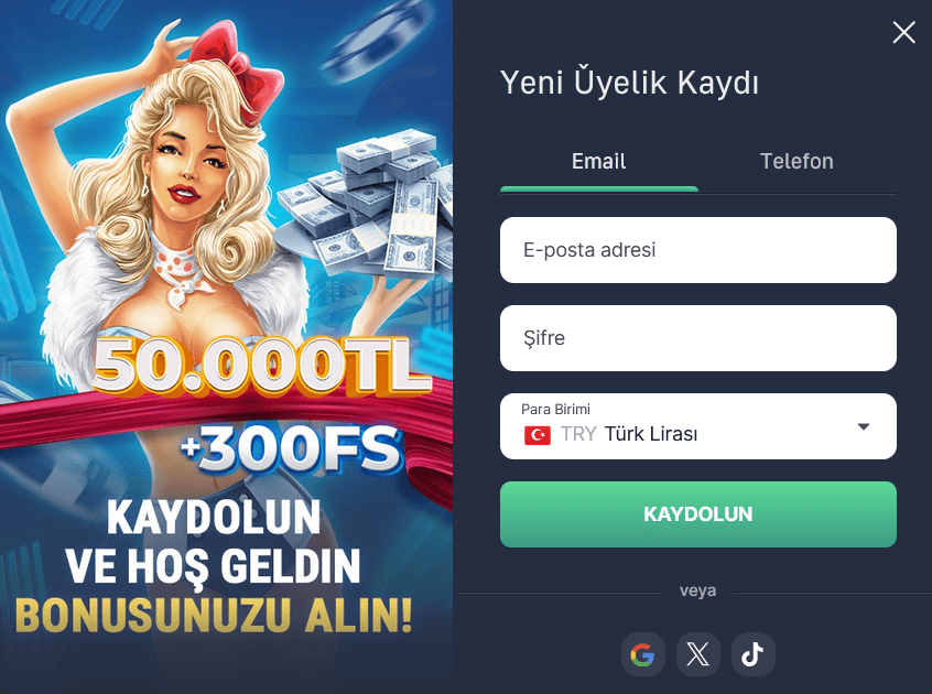 7slots Kayıt